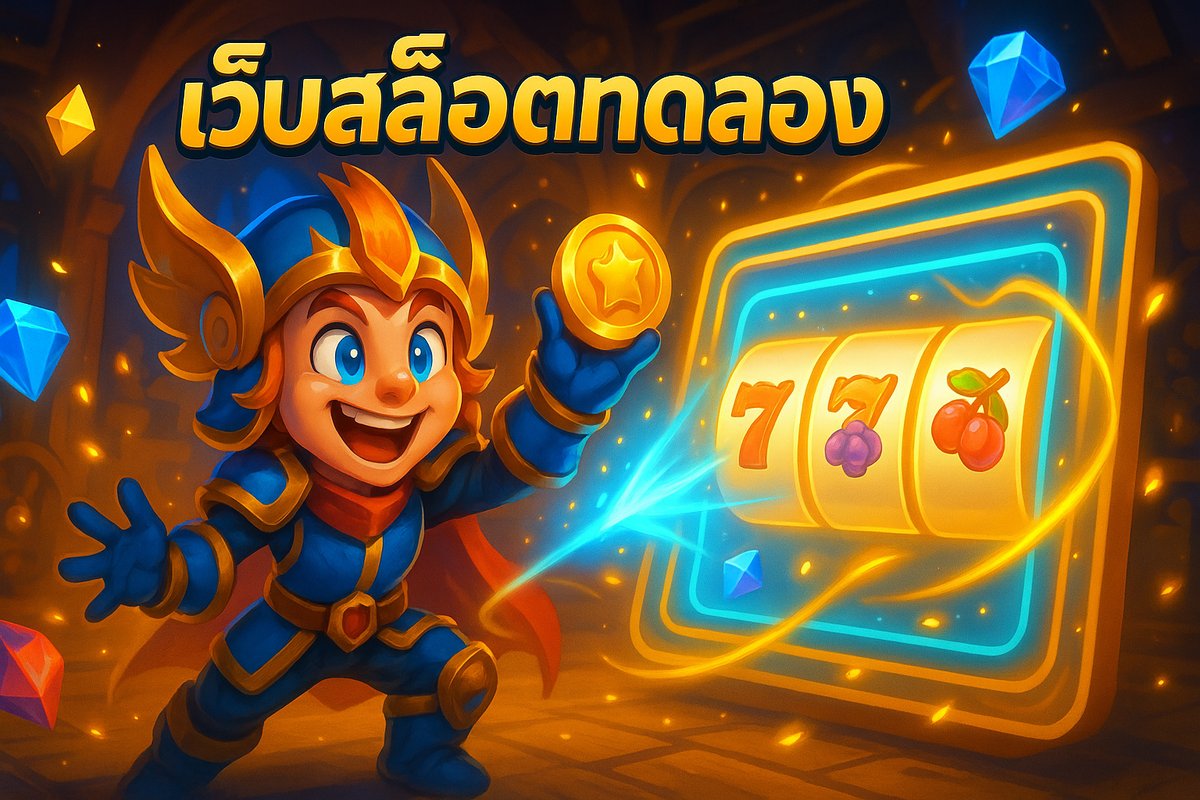 เว็บสล็อตทดลอง เล่นฟรีทุกค่าย ไม่ต้องฝากก่อน อัปเดตเกมใหม่ล่าสุด